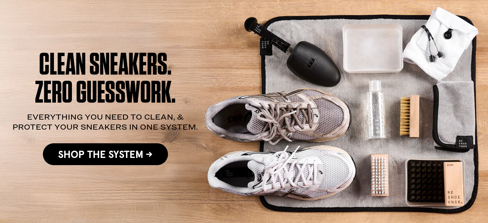 The Gold Standard in Sneaker Care